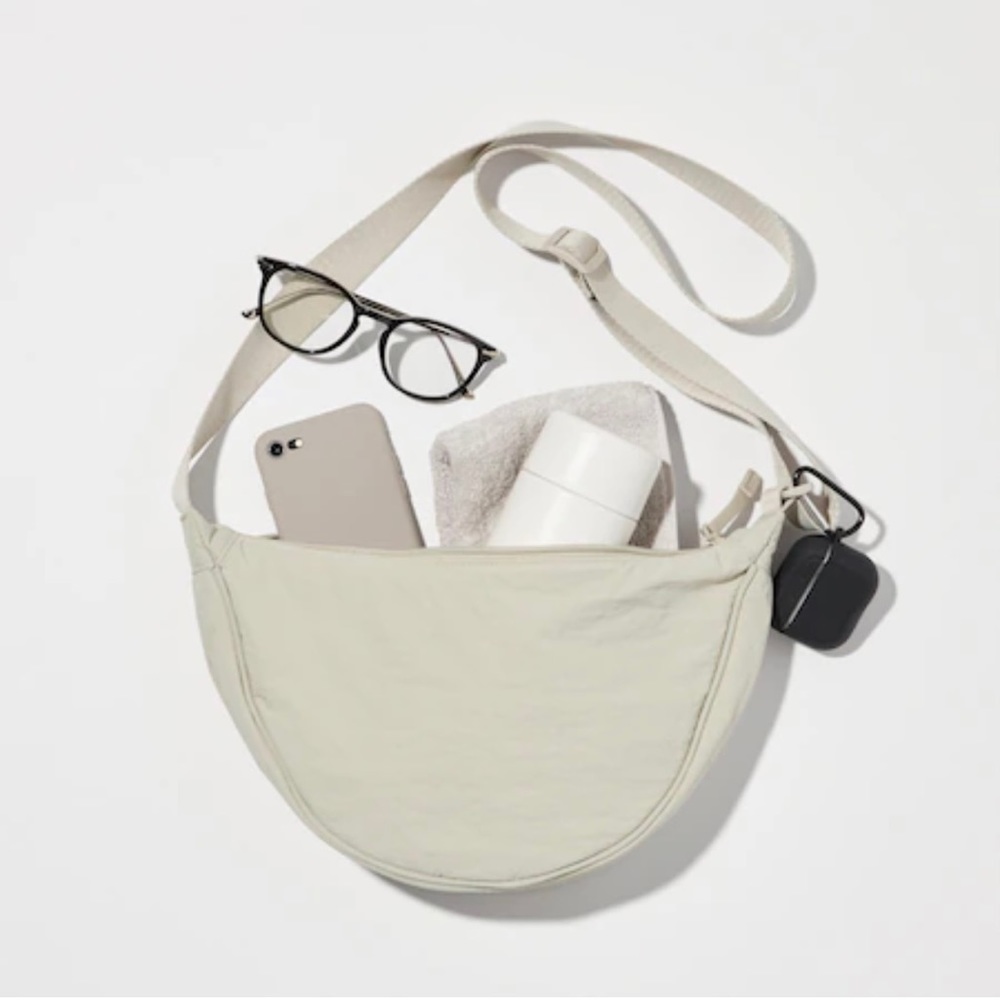 UNIQLO Round Mini Shoulder Bag (nylon) - unisex